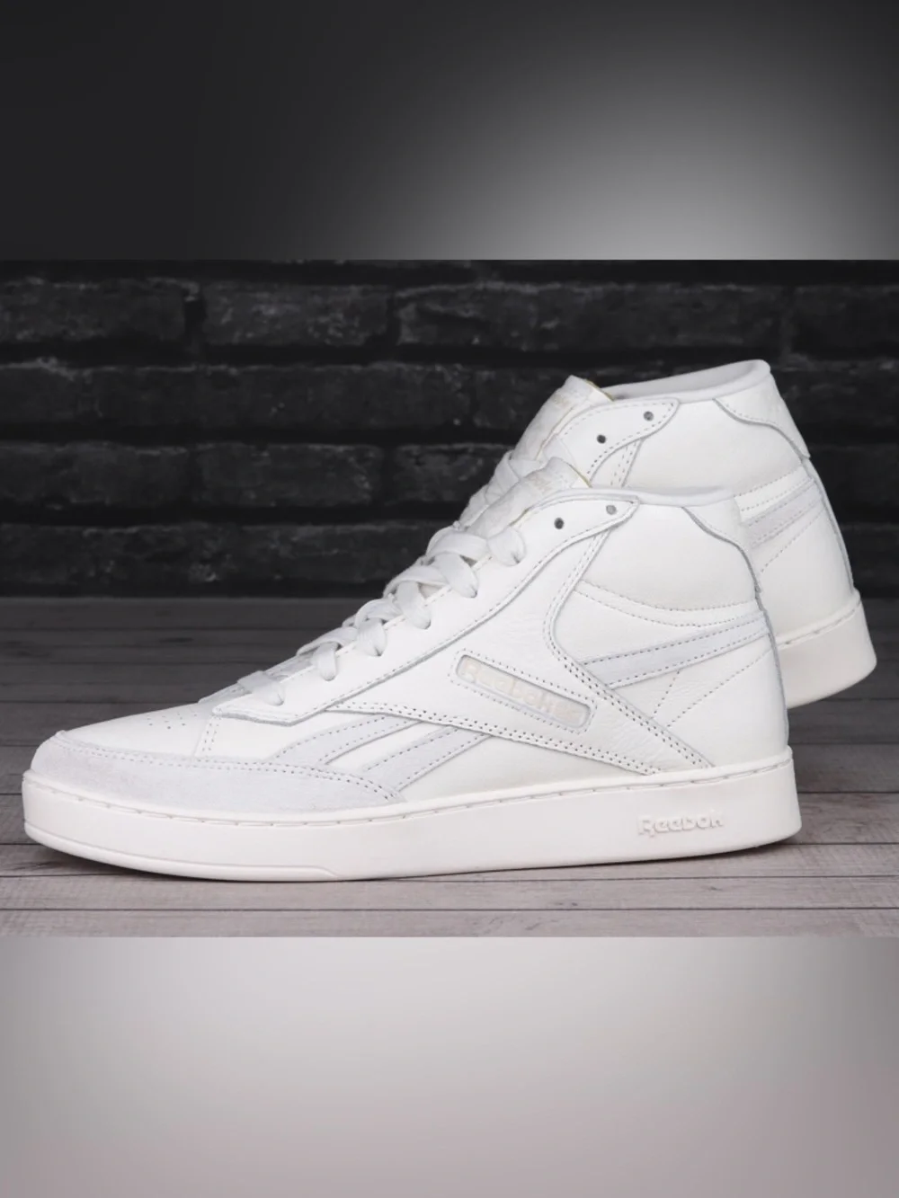 Reebok Club C Form Hi High-Top Sneaker in White Size 8 Men’s (9.5-10 Women’s)